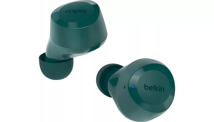 Беспроводные вакуумные TWS наушники Belkin Soundform Bolt True Wireless Teal, фото № 2
