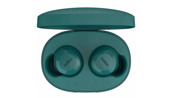 Беспроводные вакуумные TWS наушники Belkin Soundform Bolt True Wireless Teal, фото № 3