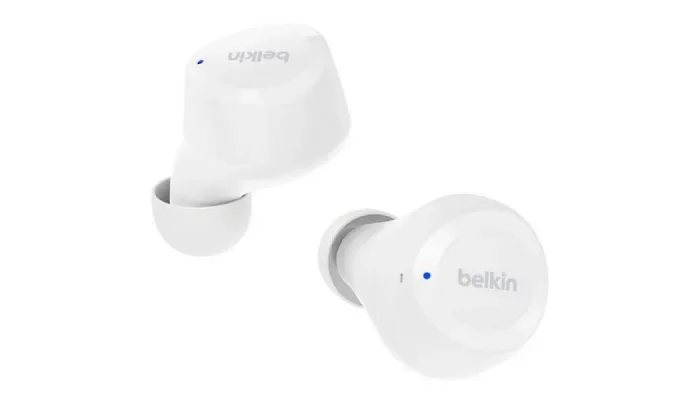 Бездротові вакуумні навушники TWS Belkin Soundform Bolt True Wireless White, фото № 3