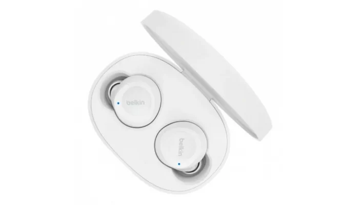 Бездротові вакуумні навушники TWS Belkin Soundform Bolt True Wireless White, фото № 4