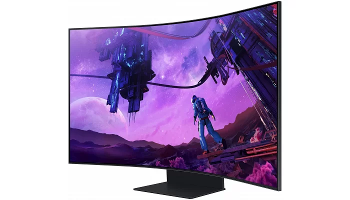 Монітор Samsung 55" Odyssey Ark 4xHDMI, USB, VA, фото № 3