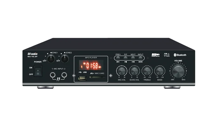 Комплект звука DV audio MA402CMG6W для помещения до 40м², фото № 2