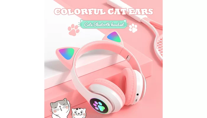 Детские беспроводные Bluetooth наушники EMCORE CAT Headset V23M, фото № 11
