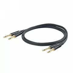 Межблочный кабель 2 х Jack 6.3 мм моно папа - 2 х Jack 6.3 мм моно папа PROEL CHLP315LU5