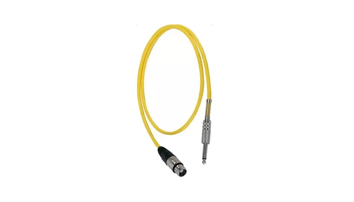 Мікрофонний кабель Jack 6.3 мм моно тато - XRL мама PROEL SONIC210, фото № 4