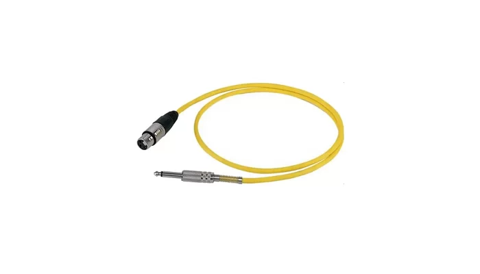 Мікрофонний кабель Jack 6.3 мм моно тато - XRL мама PROEL SONIC210, фото № 1