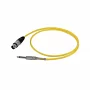 Микрофонный кабель Jack 6.3 мм моно папа - XRL мама PROEL SONIC210