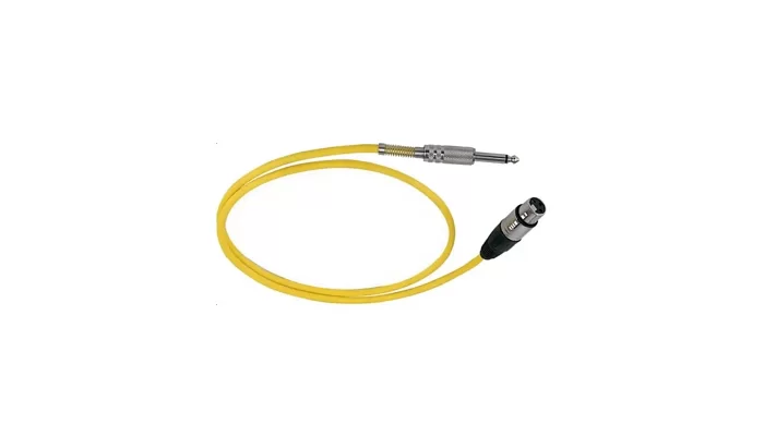 Мікрофонний кабель Jack 6.3 мм моно тато - XRL мама PROEL SONIC210, фото № 2