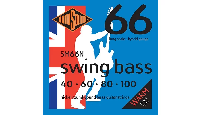 Струни для бас-гітари Rotosound SM66N