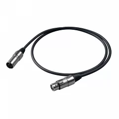 Мікрофонний кабель XLR тато - XLR мама PROEL BULK250LU20