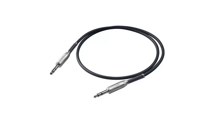 Микрофонный кабель Jack 6.3 мм стерео папа - Jack 6.3 мм стерео папа PROEL BULK140LU3