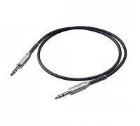 Мікрофонний кабель Jack 6.3 мм стерео тато - Jack 6.3 мм стерео тато PROEL BULK140LU1