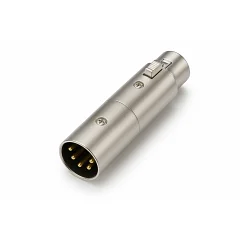 Переходник XLR 3 pin мама - XLR 5 pin папа Proel AT350DMX