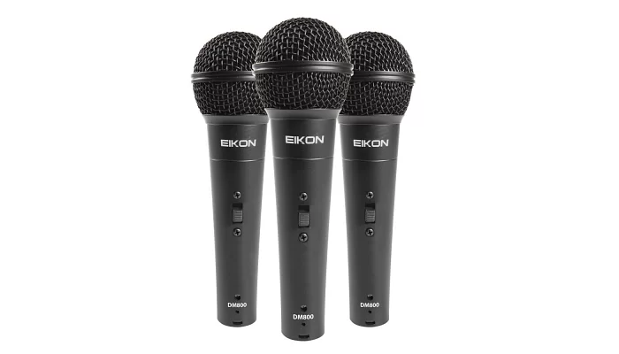 Комплект вокальних мікрофонів Proel DM800KIT, фото № 1