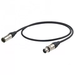 Микрофонный кабель XLR мама – XLR папа PROEL ESO210LU1