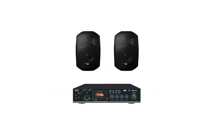 Комплект звуку DV audio MA402MS4W для приміщення до 20 м², фото № 1