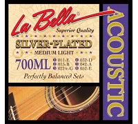 Струни для акустичної гітари La Bella 700ML