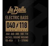 Струни для 5-струнної бас-гітари La Bella RX-N5A