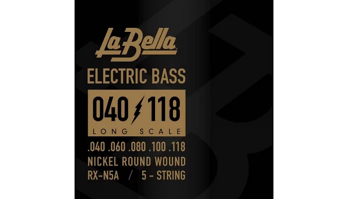 Струны для 5-струнной бас-гитары La Bella RX-N5A