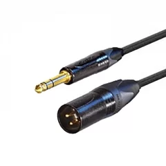 Межблочный кабель Jack 6.3 мм стерео папа - XLR папа Shnir & Drit MC2000 2m