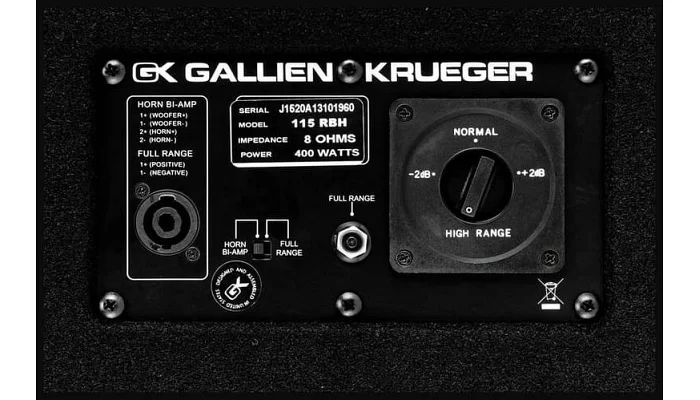 Бас-гитарный кабинет Gallien-Krueger 115RBH, фото № 5