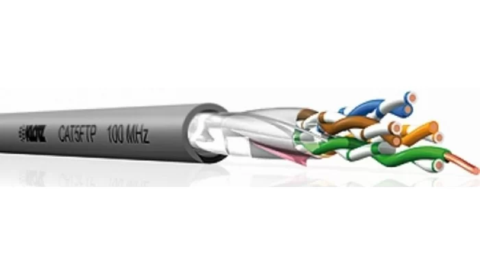 Экранированный Ethernet кабель KLOTZ C5F/U