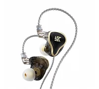 Вакуумні навушники KZ Audio ZAS BLACK without mic