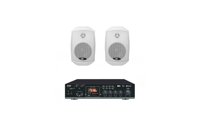 Комплект звуку DV audio MA402MS4W для приміщень до 40 м ², фото № 1