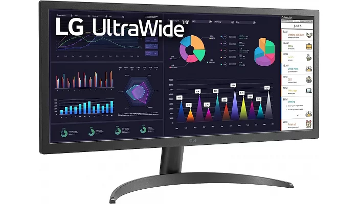 Монітор LG 25.7" 26WQ500-B, фото № 3