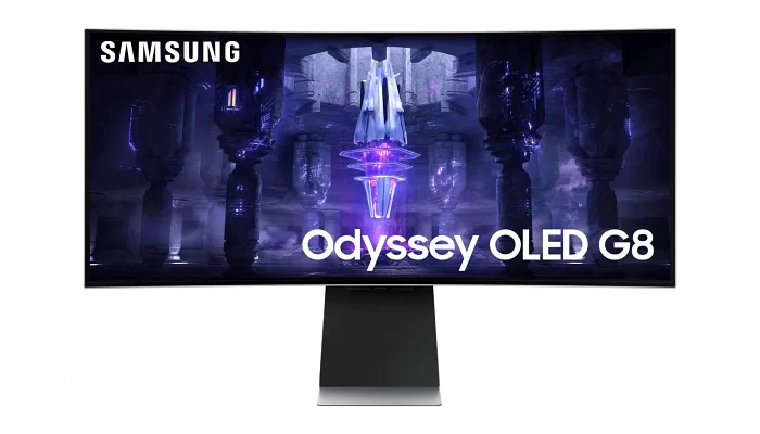Монитор Samsung 34" Odyssey G8 OLED G85SB LS34BG850SIXUA, фото № 1