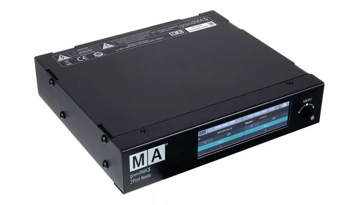 Конвертер DMX Ethernet-DMX MA Lighting GRAND MA3 2 PORT NODE, фото № 4