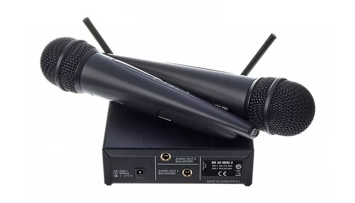 Радіосистема з двома ручними мікрофонами AKG WMS40 MINI2 VOCAL SET BD ISM2/3, фото № 4