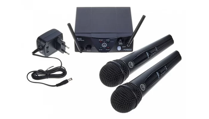 Радіосистема з двома ручними мікрофонами AKG WMS40 MINI2 VOCAL SET BD ISM2/3, фото № 10