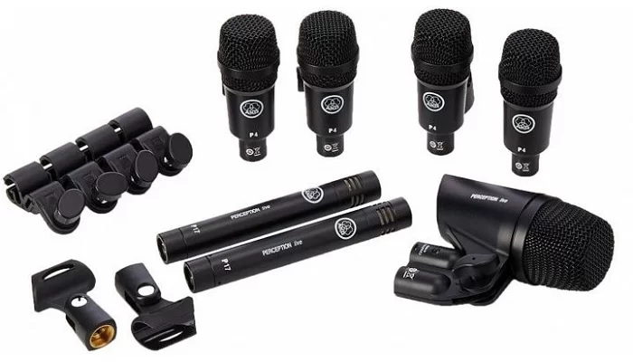 Набор инструментальных микрофонов для ударных AKG DRUMSET SESSION 1, фото № 5