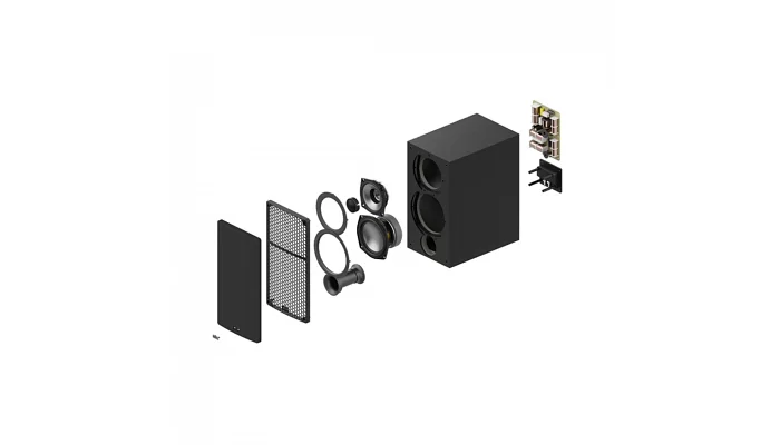 Полочная пассивная акустическая система ELAC UNI-FI 2 UB52 Black, фото № 5