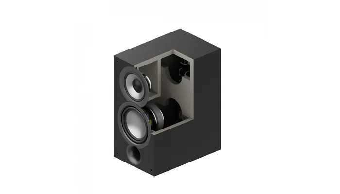 Полочная пассивная акустическая система ELAC UNI-FI 2 UB52 Black, фото № 4