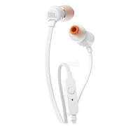 Вакуумні навушники JBL T110 White