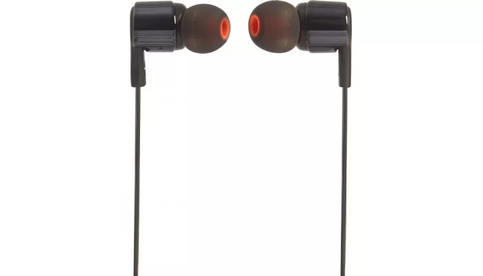 Вакуумні навушники JBL T210 Black, фото № 2