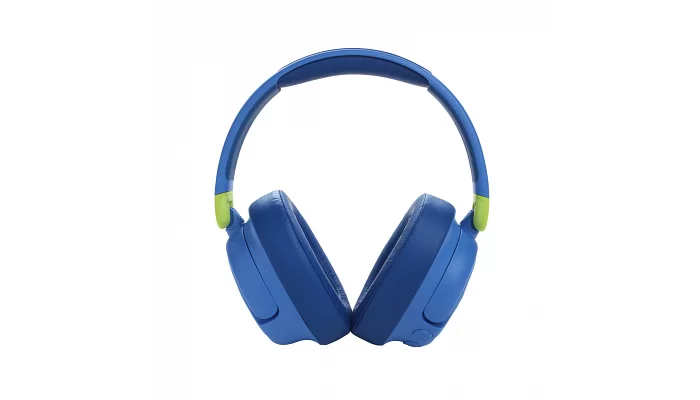 Детские беспроводные Bluetooth наушники JBL JR 460 NC Blue, фото № 1