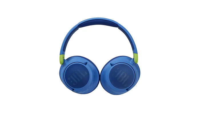 Детские беспроводные Bluetooth наушники JBL JR 460 NC Blue, фото № 4