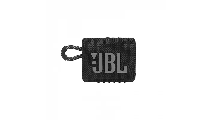 Бездротова портативна акустична система JBL GO 3 Black, фото № 1
