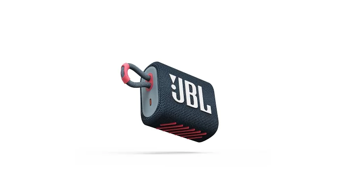 Беспроводная портативная акустическая система JBL GO 3 Blue/Pink, фото № 4