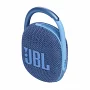 Бездротова портативна акустична система JBL CLIP 4 ECO Blue