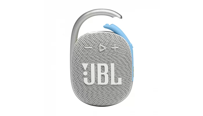 Бездротова портативна акустична система JBL CLIP 4 ECO White, фото № 1