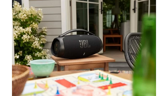 Бездротова портативна акустична система JBL Boombox 3 Wi-Fi Black, фото № 11