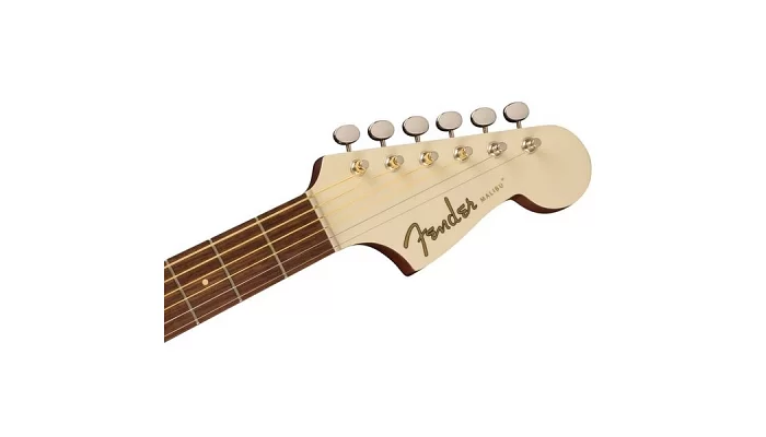 Электроакустическая гитара FENDER MALIBU PLAYER OLYMPIC WHITE WN, фото № 4