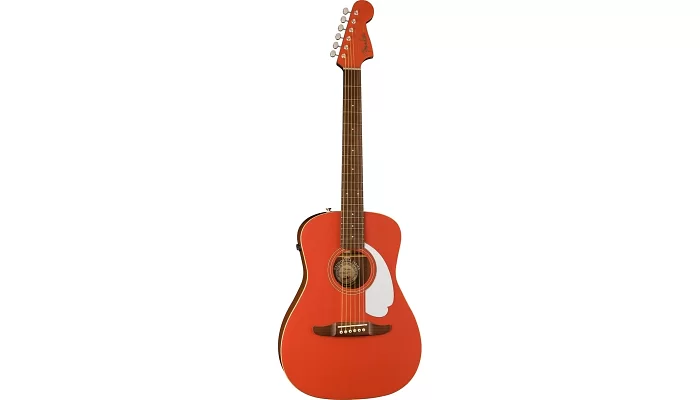 Електроакустична гітара FENDER MALIBU PLAYER FIESTA RED WN, фото № 2