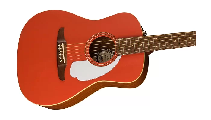 Электроакустическая гитара FENDER MALIBU PLAYER FIESTA RED WN, фото № 5