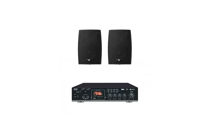 Комплект звуку DV audio MA402PB4B для приміщень до 40 м ², фото № 1