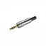 Кабельний роз'єм mini jack 3.5 мм стерео тато Roxtone RMJ3PL-C